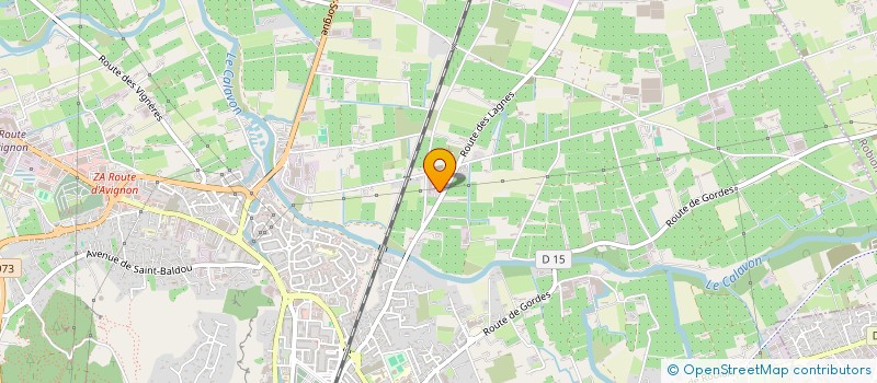 localisation de l'entreprise CLEMENT FABIEN  CAVAILLON