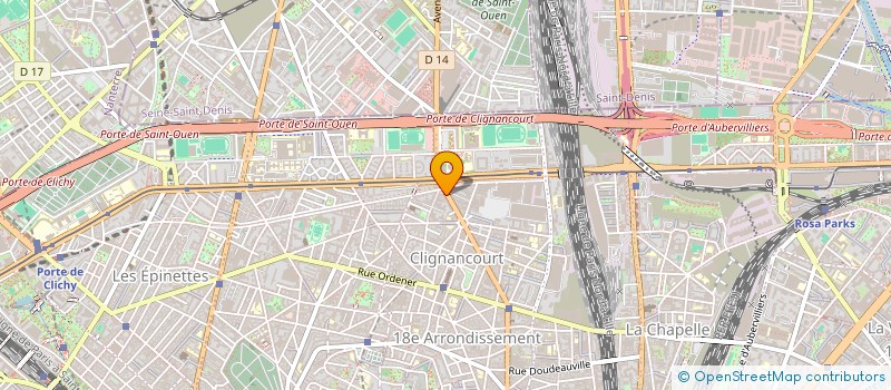 localisation de l'entreprise CLEMENT INVEST  PARIS