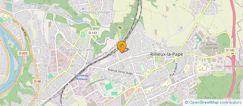 localisation de l'entreprise CLEMENT LECOINTE  RILLIEUX-LA-PAPE