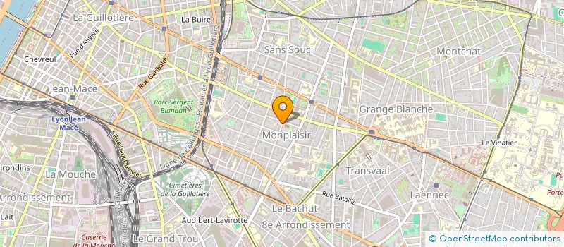 localisation de l'entreprise CLEMENT MARIO  LYON