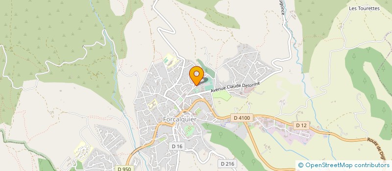 localisation de l'entreprise CLEMENT MENUISERIE à FORCALQUIER