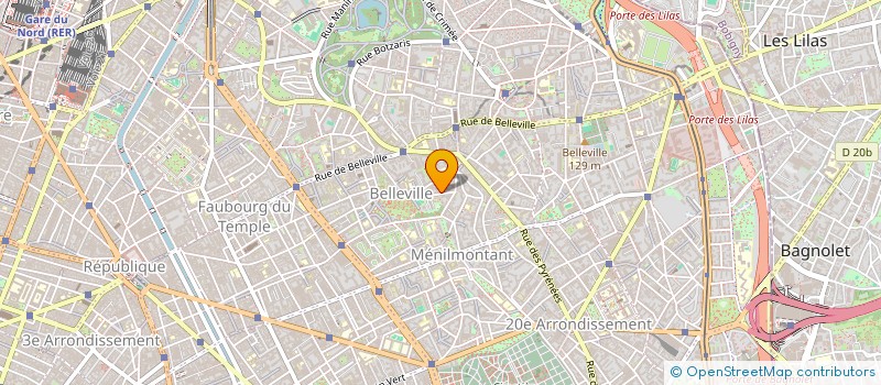 localisation de l'entreprise CLEMENT MIGEON ARCHITECTURES  PARIS