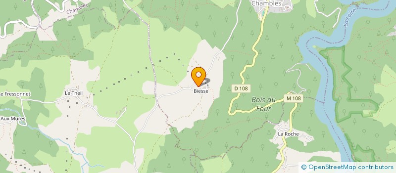 localisation de l'entreprise CLEMENT PALAIS AUTOMATISME - CPA.  CHAMBLES