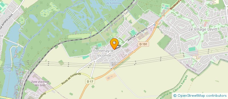 localisation de l'entreprise CLEMENT-PASIECZNY à FONTENAY-LE-VICOMTE