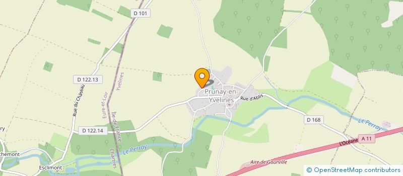 localisation de l'entreprise CLEMENT PAYSAGE à PRUNAY-EN-YVELINES
