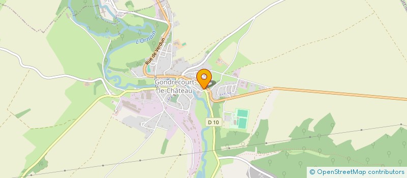 localisation de l'entreprise CLEMENT PERE ET FILS à GONDRECOURT-LE-CHATEAU