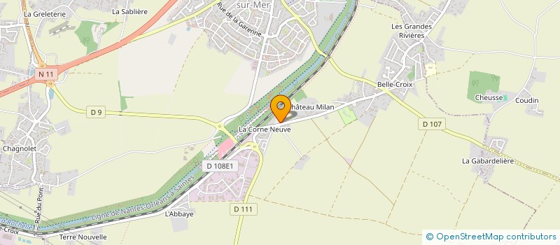 localisation de l'entreprise CLEMENT PINTO CONSTRUCTION  DOMPIERRE-SUR-MER