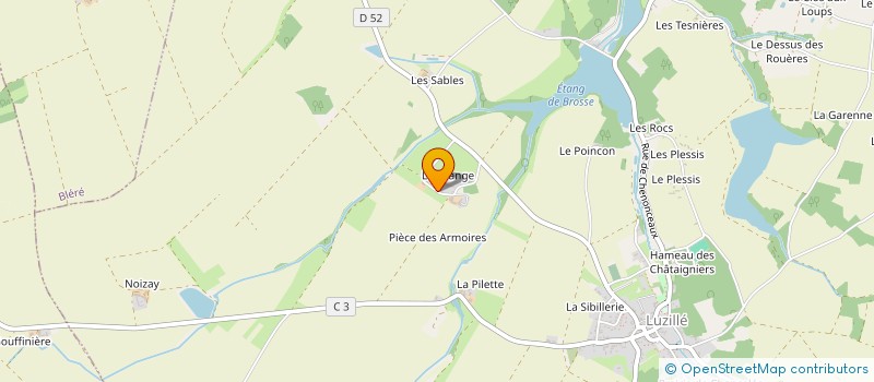 localisation de l'entreprise CLEMENT PRIMEURS à LUZILLE