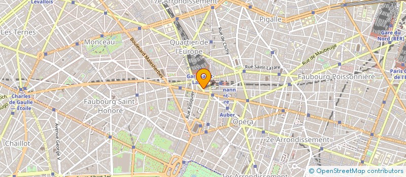 localisation de l'entreprise CLEMENT TOURON ET COMPAGNIE  PARIS