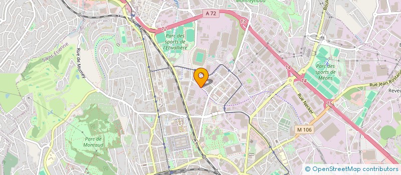 localisation de l'entreprise CLEMENT-TURCO  SAINT-ETIENNE