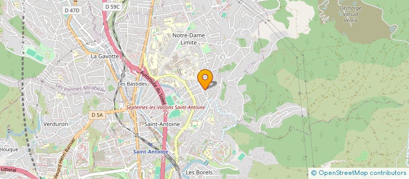 localisation de l'entreprise CLEMENTE JORIS à MARSEILLE