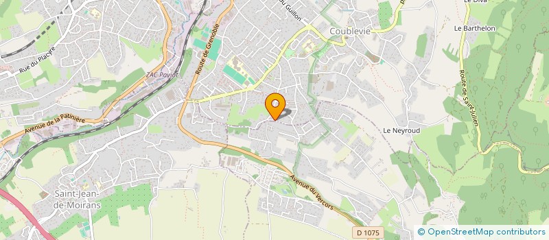 localisation de l'entreprise CLEMENTIN  LA BUISSE