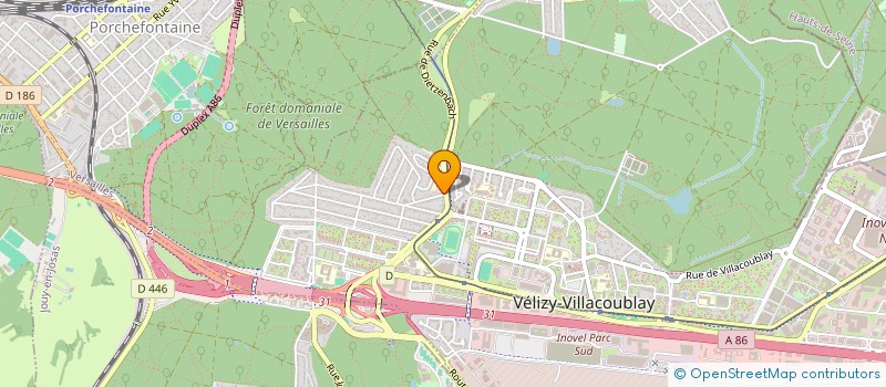 localisation de l'entreprise CLEMENTINE à VELIZY-VILLACOUBLAY