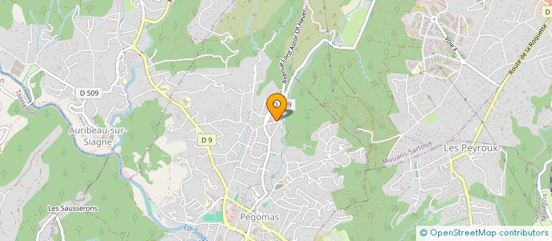 localisation de l'entreprise CLEMENTINE  GRASSE