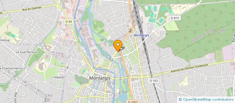 localisation de l'entreprise CLEMENTINE à MONTARGIS