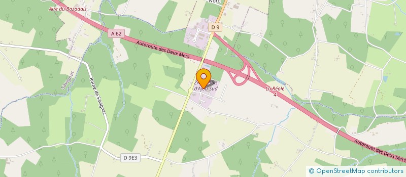 localisation de l'entreprise CLEMENTINE  AILLAS