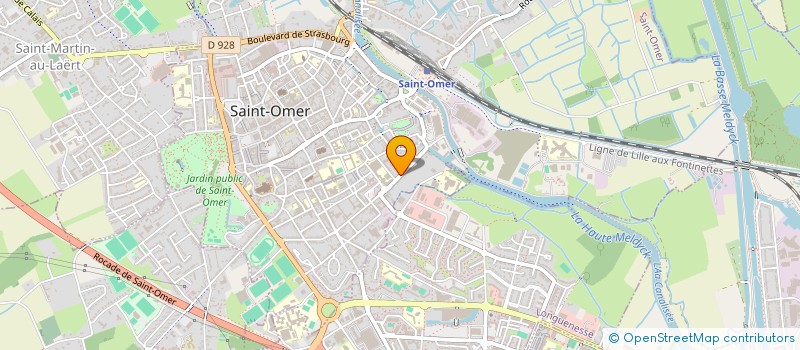 localisation de l'entreprise CLEMENTINE  SAINT-OMER