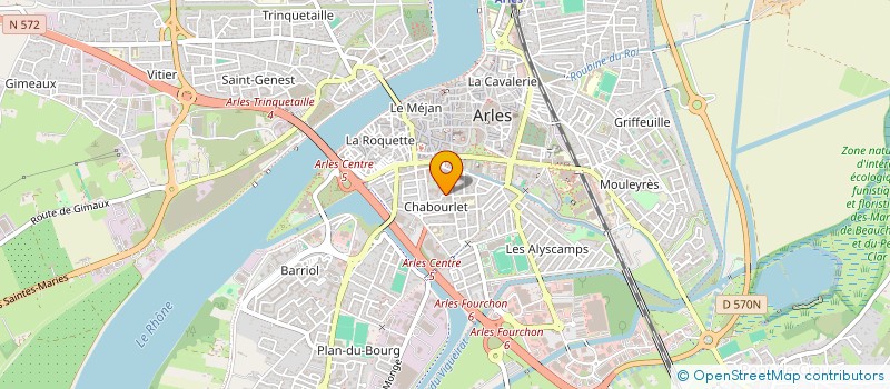 localisation de l'entreprise CLEMENTINE à ARLES