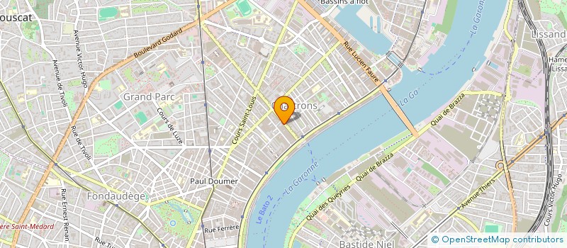 localisation de l'entreprise CLEMENTINE  BORDEAUX