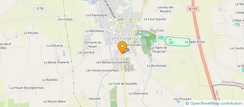 localisation de l'entreprise CLEMENTINE  GRAND-FOUGERAY