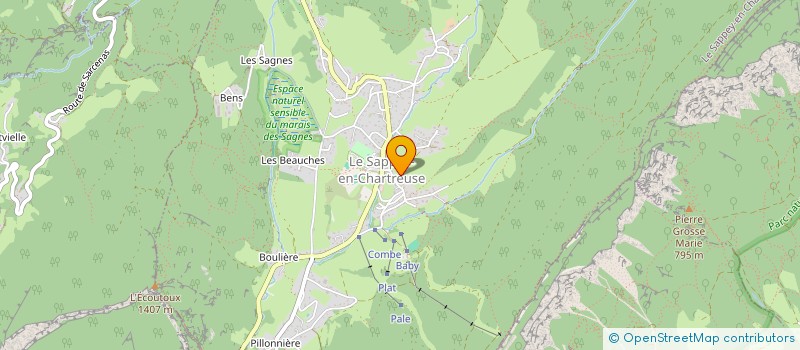 localisation de l'entreprise CLEMENTINE  CORENC