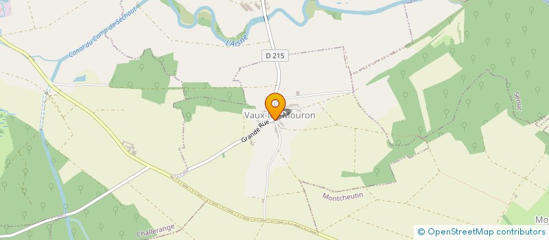 localisation de l'entreprise CLEMENTINE ASSURANCES  VAUX-LES-MOURON