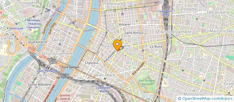 localisation de l'entreprise CLEMENTINE CUISINE  VILLEURBANNE