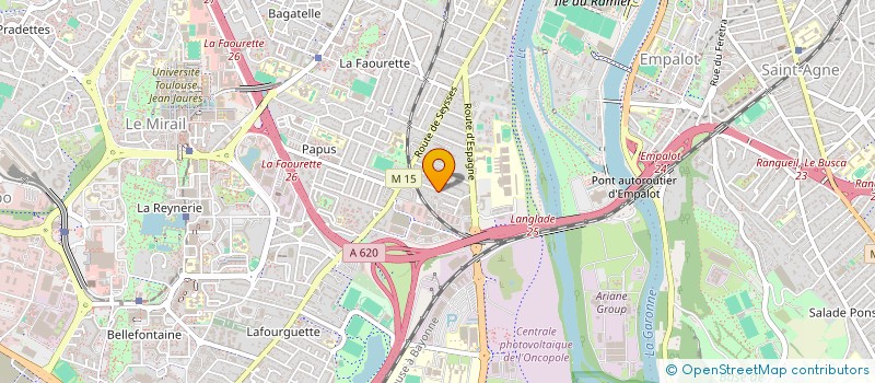 localisation de l'entreprise CLEMENTINE ET MATHIEU à TOULOUSE