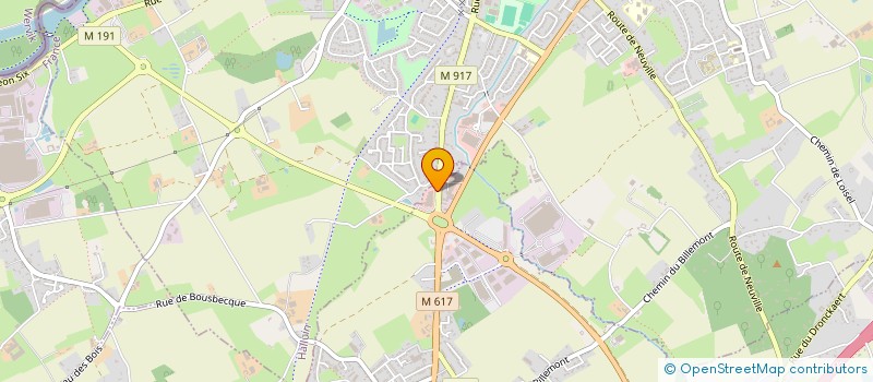 localisation de l'entreprise CLEMENTINE ET POTIRON  RONCQ