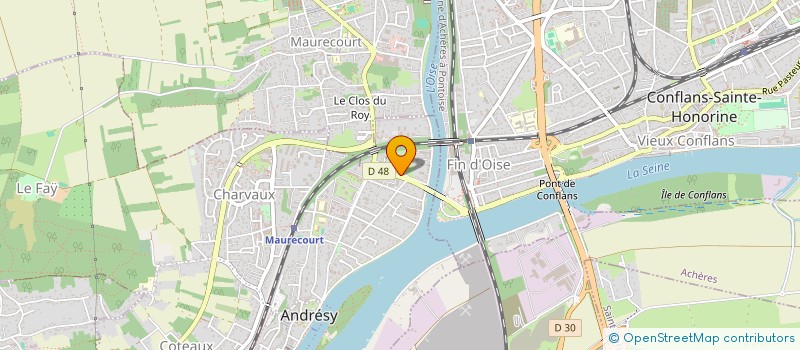 localisation de l'entreprise CLEMENTINE FAST  ANDRESY