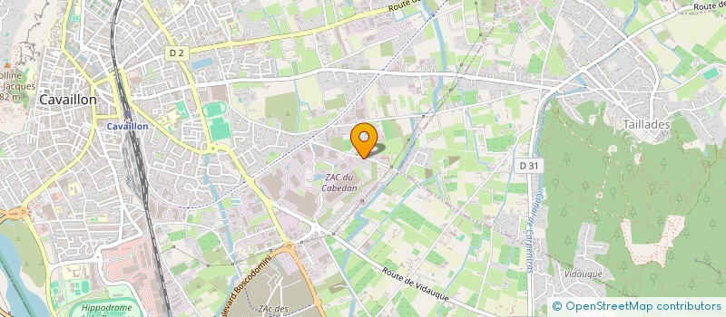 localisation de l'entreprise CLEMENTINE IMMOBILIER  CAVAILLON