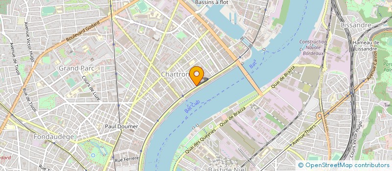 localisation de l'entreprise CLEMENTINES STUDIO  BORDEAUX