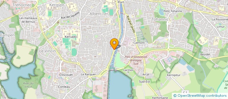 localisation de l'entreprise CLEMENTO à VANNES