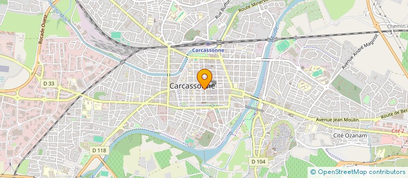 localisation de l'entreprise CLEMENTOM à CARCASSONNE