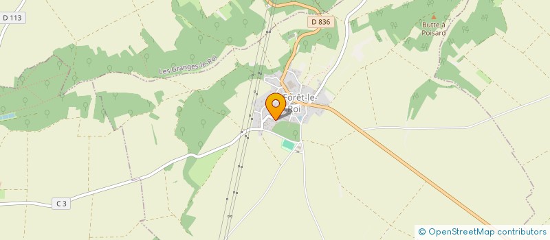 localisation de l'entreprise CLEMENTORI  LA FORET-LE-ROI