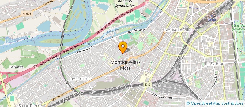 localisation de l'entreprise CLEMEPAMA à MONTIGNY-LES-METZ