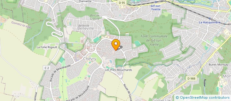 localisation de l'entreprise CLEMESA  GIF-SUR-YVETTE