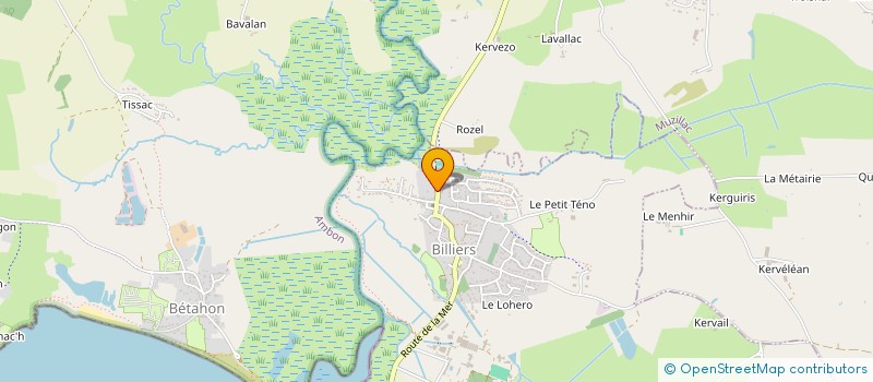 localisation de l'entreprise CLEMGI  BILLIERS