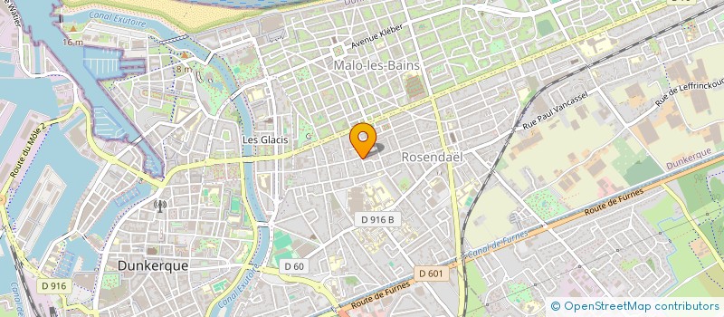 localisation de l'entreprise CLEMHEC à DUNKERQUE