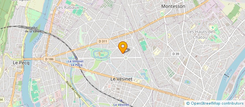 localisation de l'entreprise CLEMIAL  LE VESINET