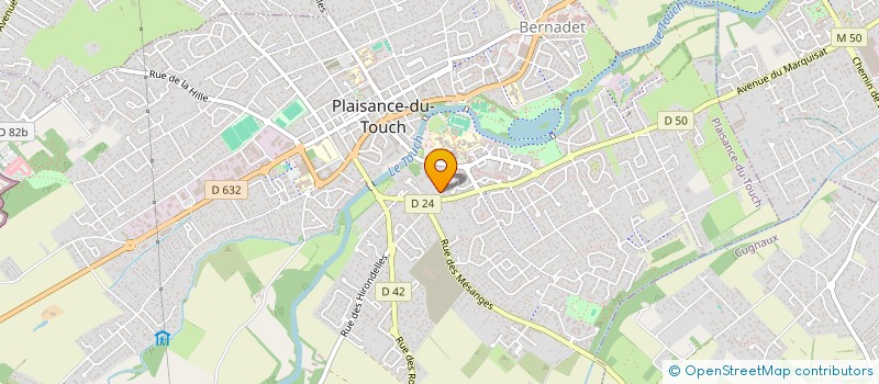 localisation de l'entreprise CLEMIE  PLAISANCE-DU-TOUCH