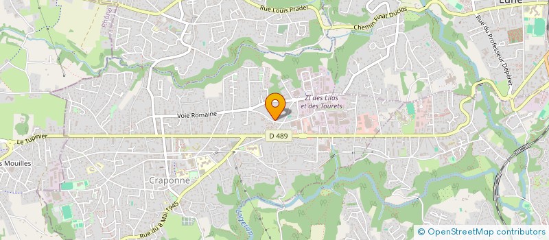 localisation de l'entreprise CLEMIEN  CRAPONNE