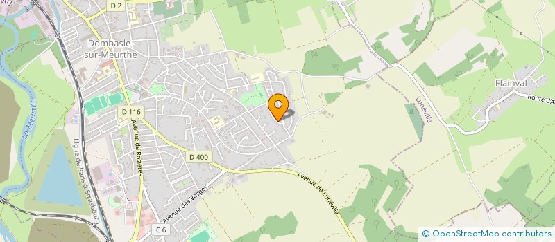 localisation de l'entreprise CLEMIGO  DOMBASLE-SUR-MEURTHE