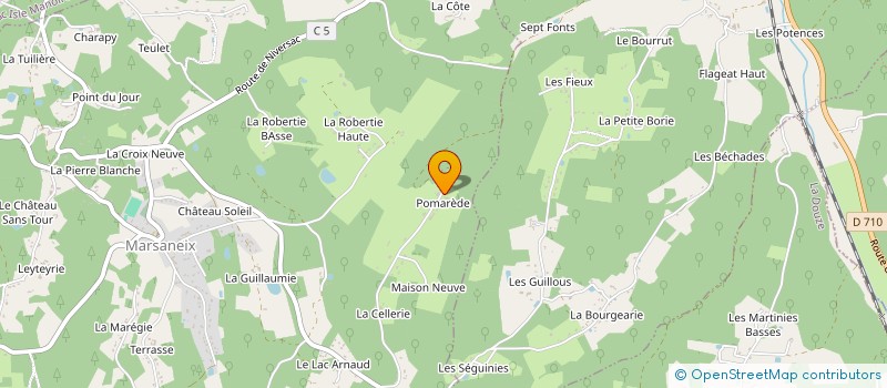 localisation de l'entreprise CLEMILE à SANILHAC