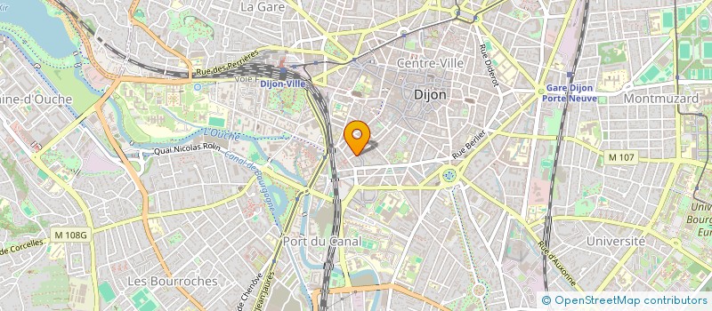 localisation de l'entreprise CLEMIMMO à DIJON