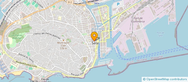 localisation de l'entreprise CLEMISEB  SETE