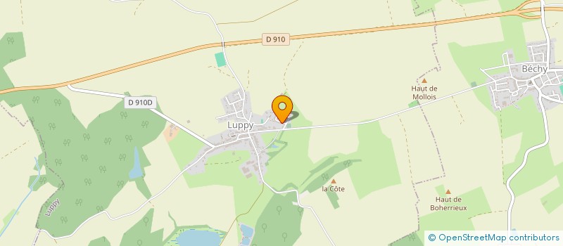 localisation de l'entreprise CLEMMA  LUPPY