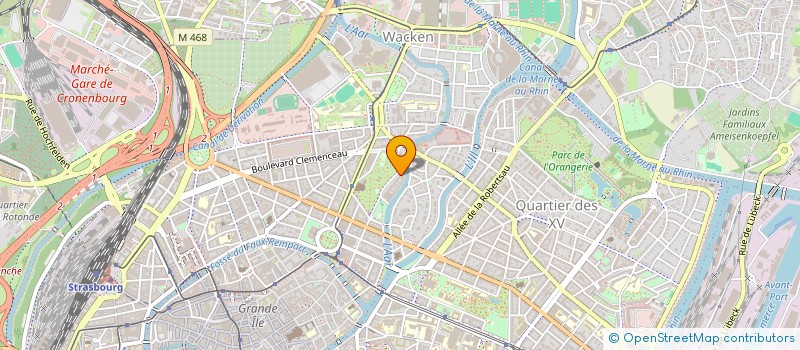 localisation de l'entreprise CLEMMIE  STRASBOURG