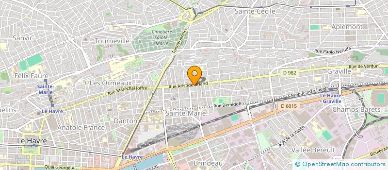 localisation de l'entreprise CLEMONO à LE HAVRE