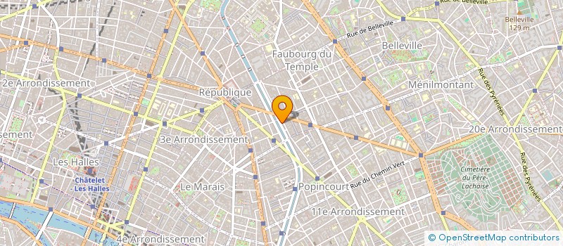 localisation de l'entreprise CLEMONT RECHERCHE BIOMEDICALE  PARIS